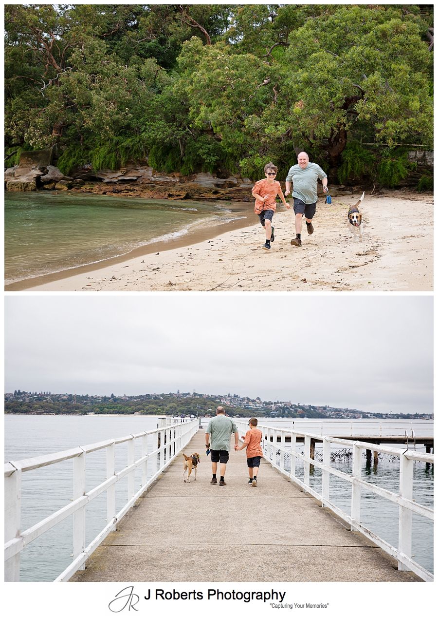 Family portraits updated every year by Sydney Family Portrait Photographer this year at Clifton Gardens Mosman